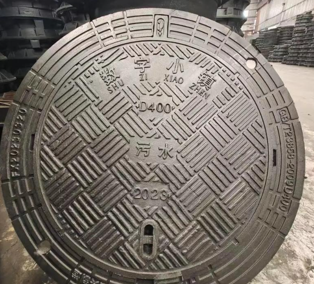 裕安球墨铸铁防沉降井盖展示
